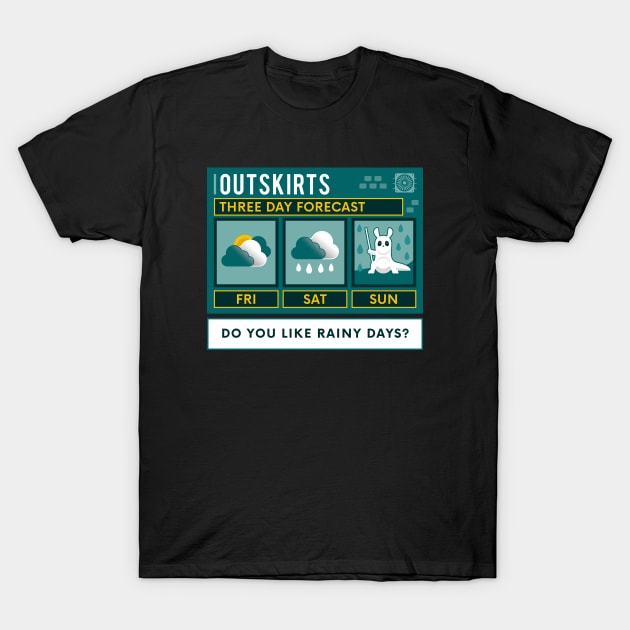 Slugcat Weather Forecast T-Shirt by Lagelantee